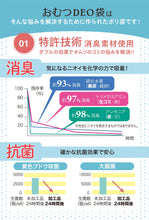 画像をギャラリービューアに読み込む, 【White Lapin】おむつDEO袋 200枚入り(100枚×2)